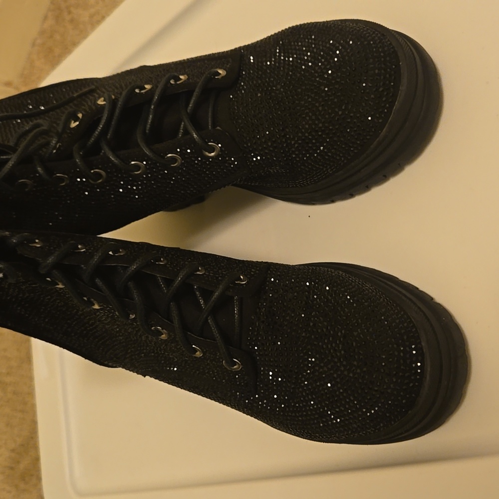 Sparkly boots